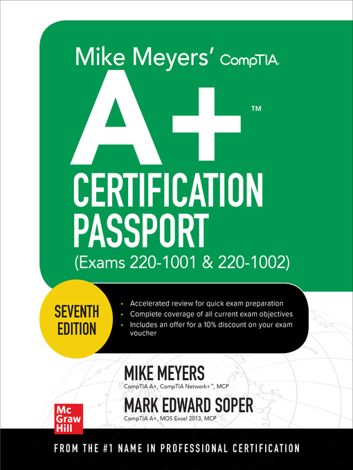 Title details for Mike Meyers' CompTIA A+ Certification Passport (Exams 220-1001 & 220-1002) by Mike Meyers - Available